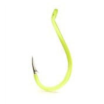 Mustad Ultra Point Octopus Hook (Chartreuse) - Size: #2 6pc 