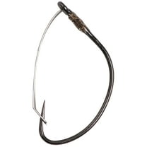 Mustad Ultra Point Weedless Wide Gap Hook (Black Nickel) - Size: 1/0 5pc