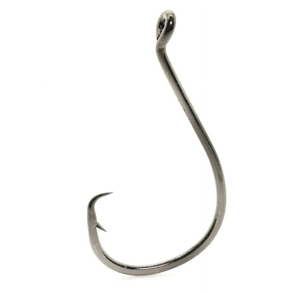 Mustad Ultra Point in-line Octopus Hook (Black Nickel) - Size: 5/0 6pc