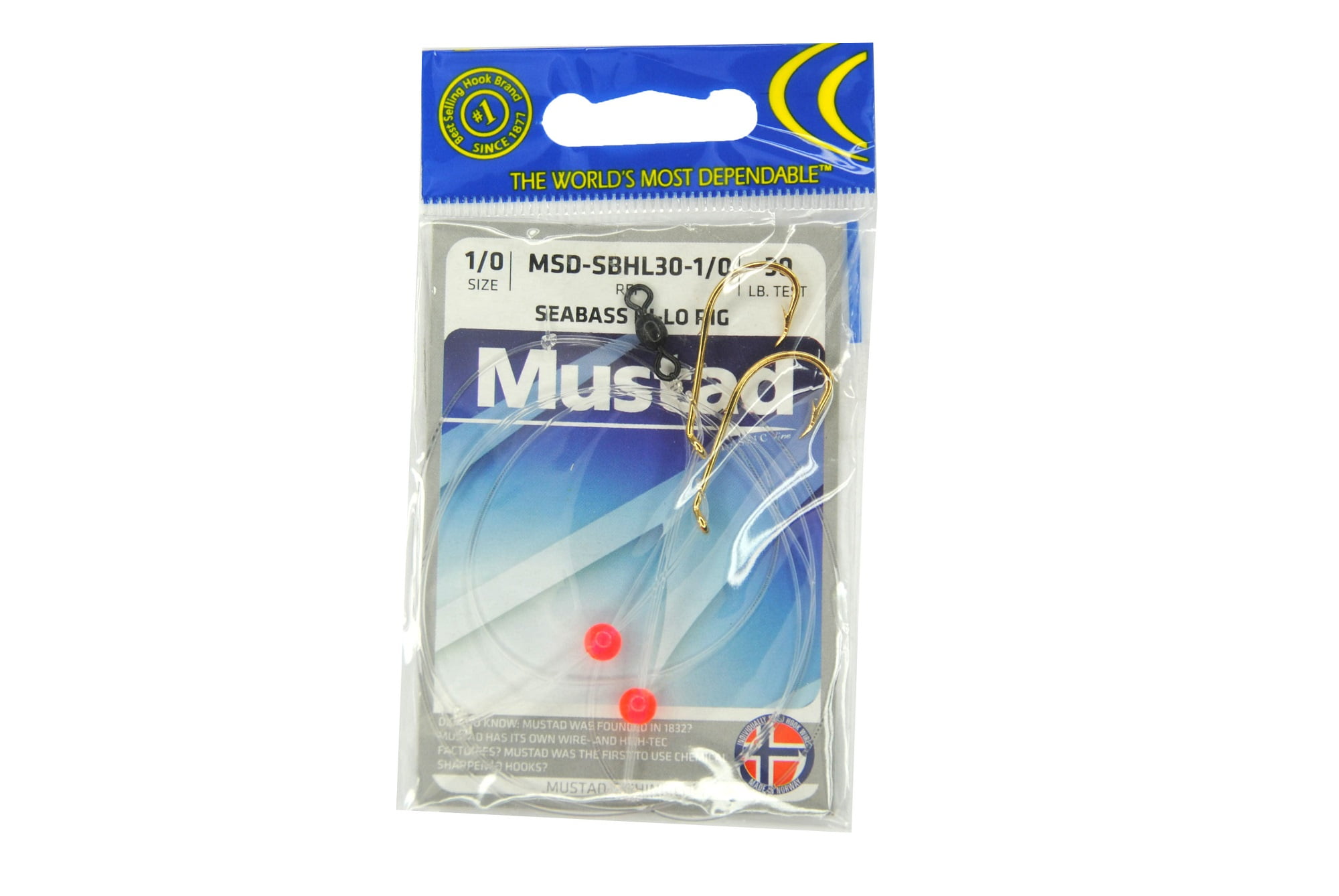 Mustad UltraPoint 10814NP Hoodlum 5X Strong Live Bait Hook - 6 per Pack, Size: 8/0, Black