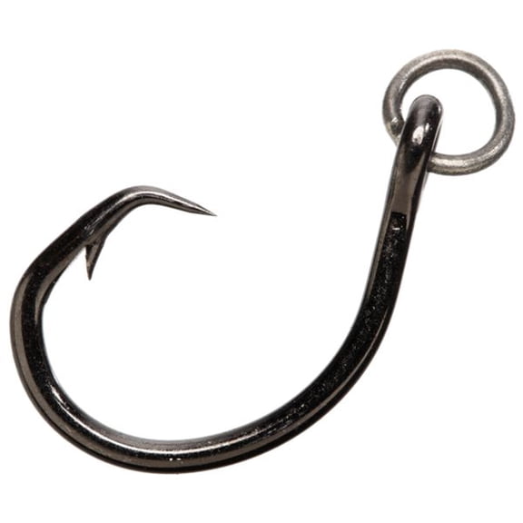 Mustad Ultrapoint Demon RINGED Offset Circle 4x Strong Hook Size 8/0 6 PC