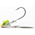 thumbnail image 1 of Mustad Underspin Shad, Chartreuse/White, 1/2oz, 1 of 18