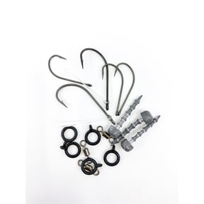 Mustad Wacky/Neko Rig Assorted Fishing Hook Kit