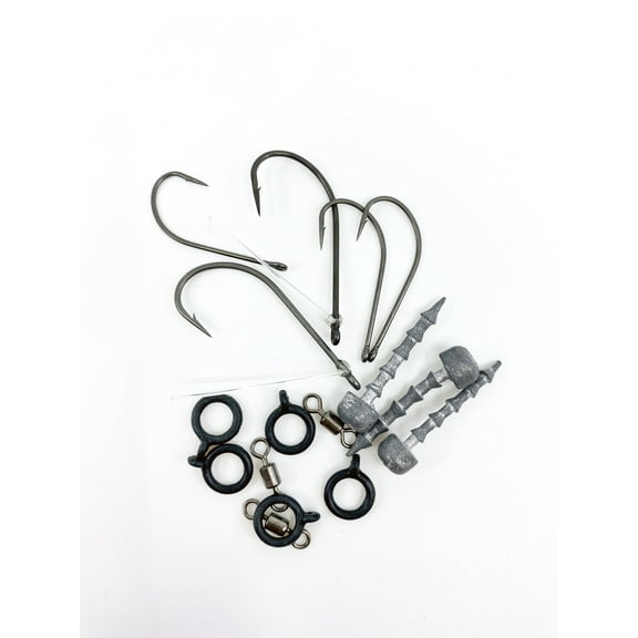 Mustad Wacky/Neko Rig Assorted Fishing Hook Kit