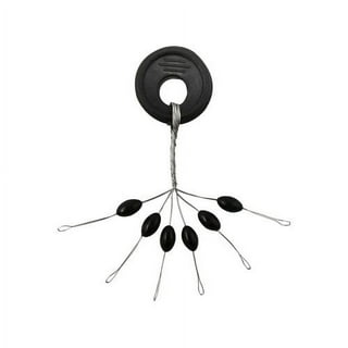 FISHING RIG LINE FLOAT STOPPER SMALL - BLACK COLOR Price in India