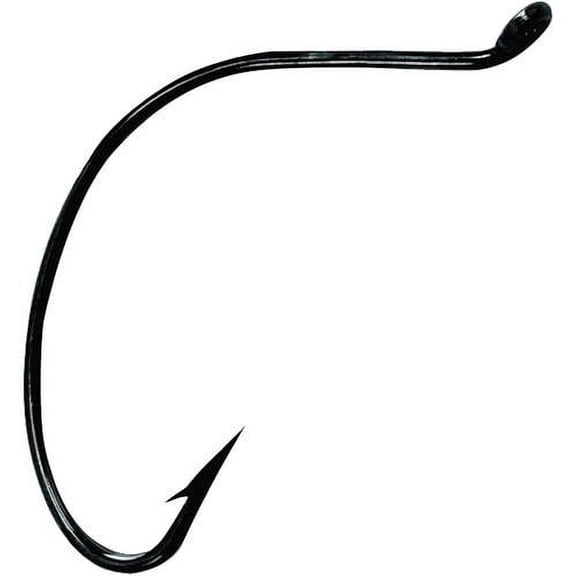 Mustad Wide Gap Hook - 2/0 (Black Nickel)