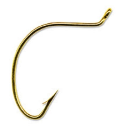 Mustad Wide Gap Hook - #2 (Gold)