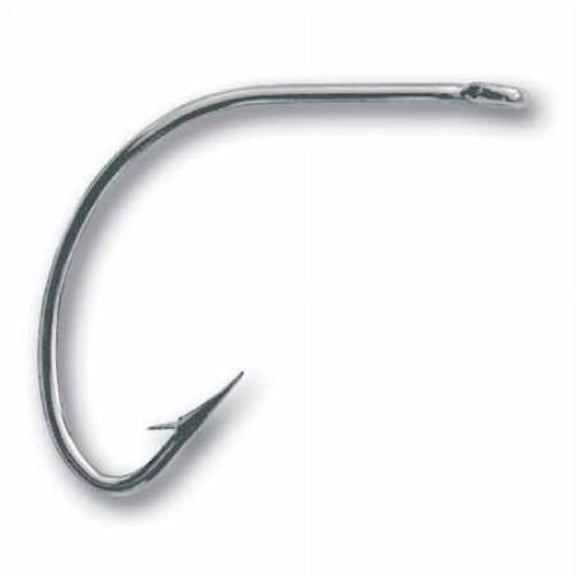 Mustad Wide Gap Hook Nickle 100ct  Size 6/0