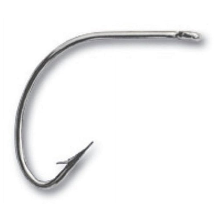 Mustad Wide Gap Hook - Size: 1/0 (Nickel) 8pc 