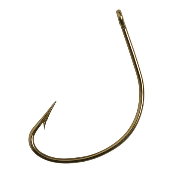 Mustad Wide Gap Hook - Size: 5/0 (Nickel) 8pc