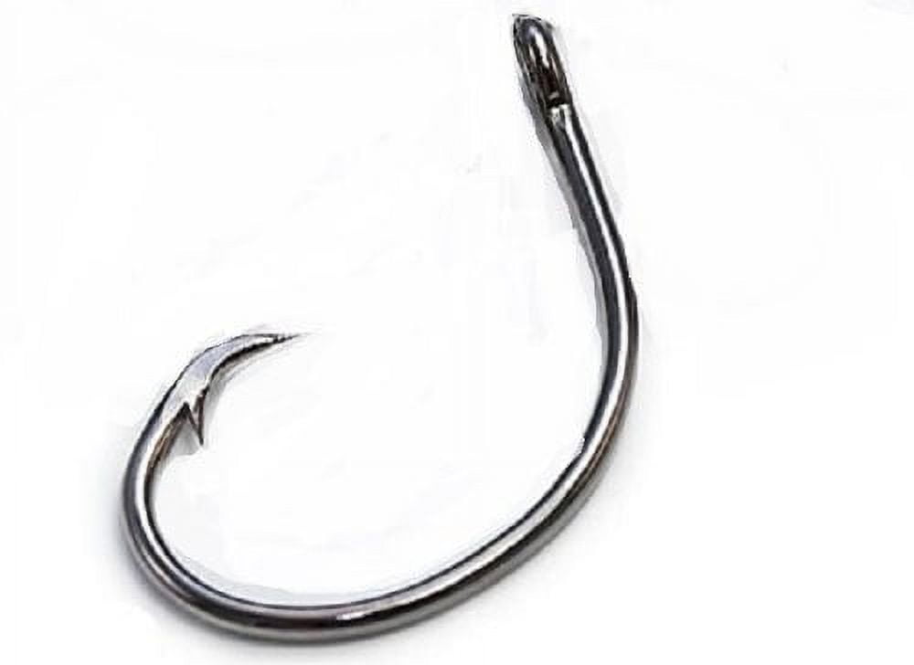 Mustad in-line Circle Hook (Black Nickel) - Size: #4 10pc