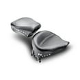 thumbnail image 1 of Mustang 00-15 Harley Softail Standard Rear Tire Wide Touring Passenger Seat w/Studs - Black, 1 of 1