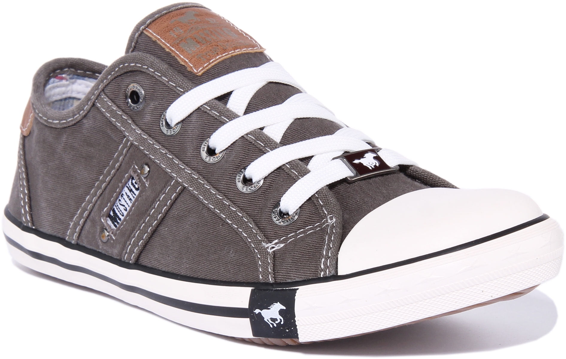 Mustang ladies canvas shoes hotsell