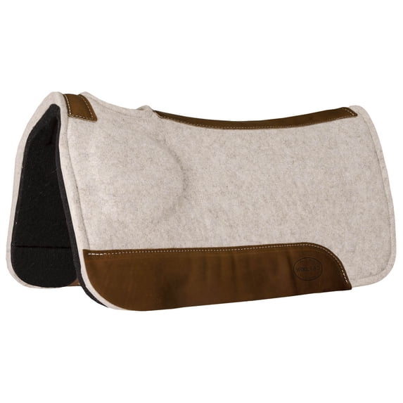 Contoured CorrectFit Saddle Pad, Tan, 32" x 31"