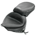 thumbnail image 1 of Mustang 2-Piece Wide Studded Black Touring Seat (75910), 1 of 3