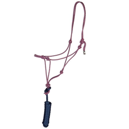 Mustang 5/8in Halter w/Lead