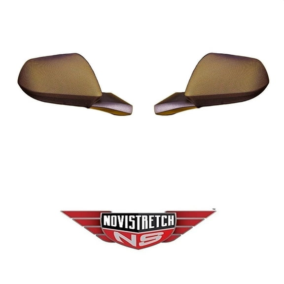 Mustang 6th + 7th Gen NoviStretch Mirror Bra Covers High Tech Stretch 2015 + Later MC250