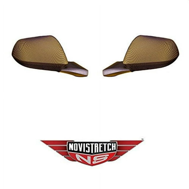 Mustang 6th Generation NoviStretch Mirror Bra Covers High Tech Stretch Mask Fits: All Mustangs 2015 and Newer