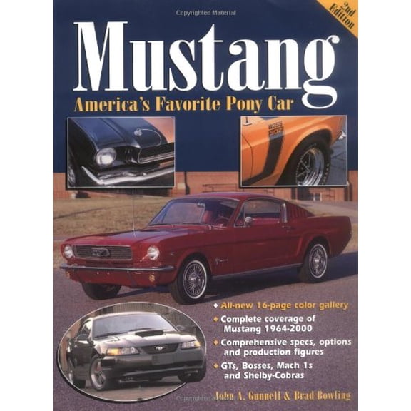 Pre-Owned Mustang, America's Favorite Pony Car (Paperback) 0873419464 9780873419468