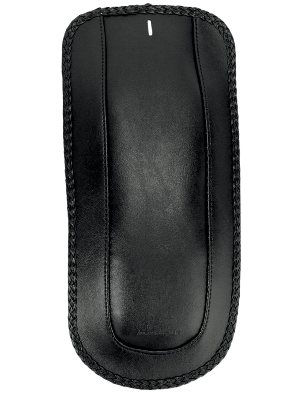 Mustang Black Plain Motorcycle Rear Fender Bib (78045)