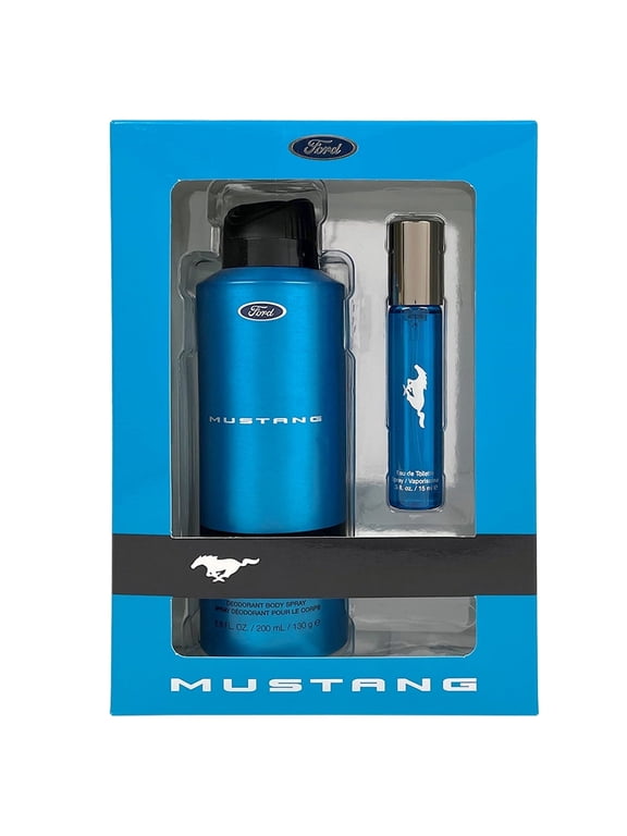 Blue 2-Piece Body Spray Gift Set for Men