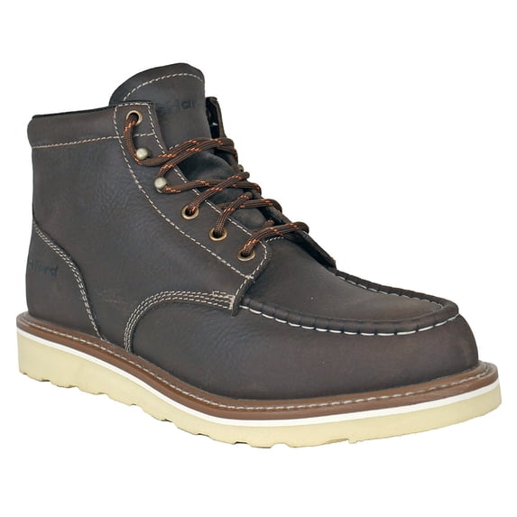 DieHard Men’s Soft Toe Wedge Work Boot Slip Resistant EH Mustang Brown