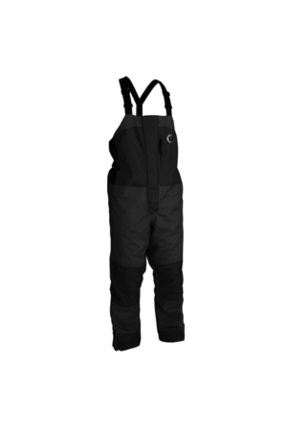 22" Black Mustang Waterproof Multipurpose Catalyst Large Flotation Bib Pant