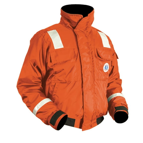 Mustang Survival Classic Flotation Bomber Jacket ~ with Reflective Tape