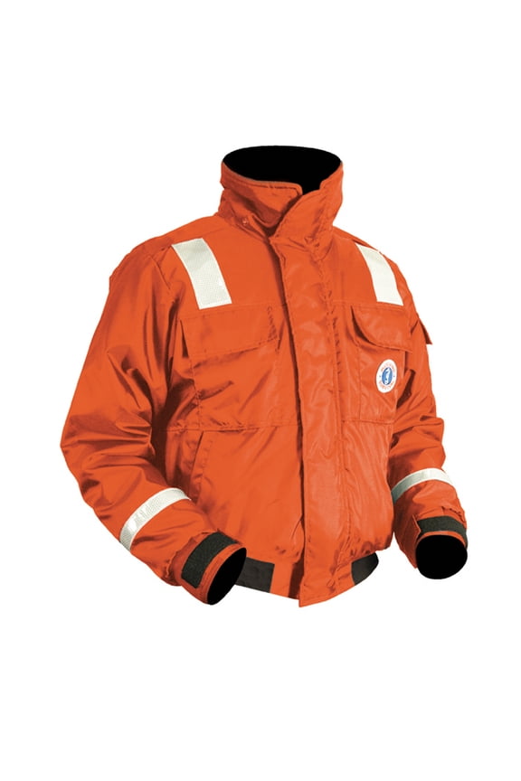 Classic Flotation Bomber Jacket ~ with Reflective Tape