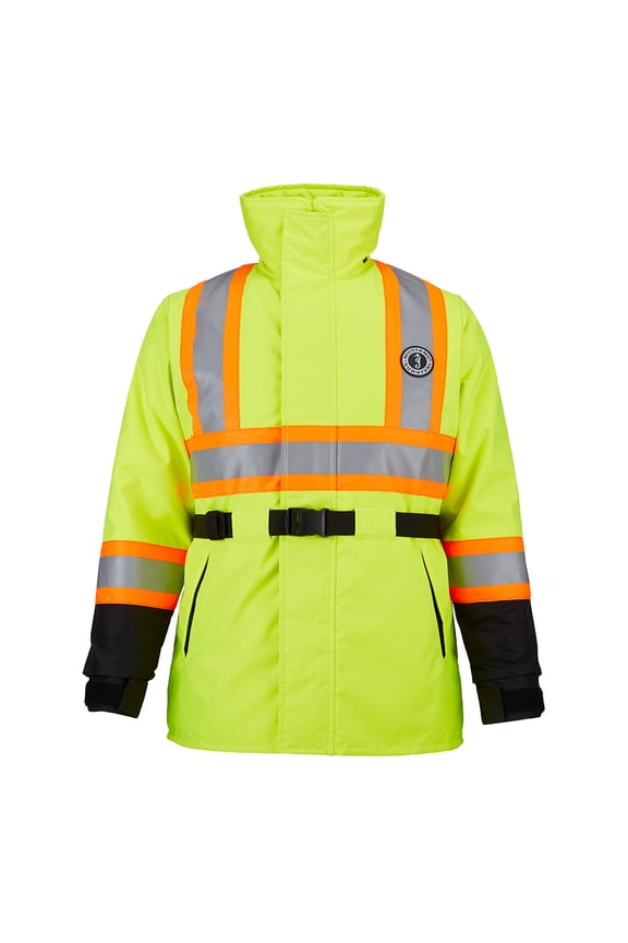 Mustang Classic Flotation Coat - Fluorescent Yellow/Gree... [MC1506T3-239-M-206]