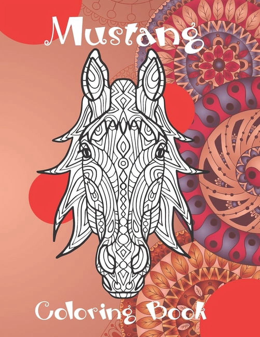 Mustang - Coloring Book (Paperback)
