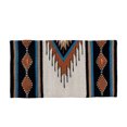 thumbnail image 1 of Mustang  Del Rio Saddle Blanket Rust/Cream 36X34, 1 of 4