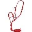 Mustang Side Pull Rope Halter with Braided Nose Bl - Walmart.com