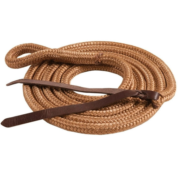 Mustang Eye Slide Lead Rope Brown/Natural