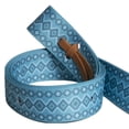 thumbnail image 1 of Mustang Fashion Print Nylon Tie Strap 6` Turquoise/Snake, 1 of 4
