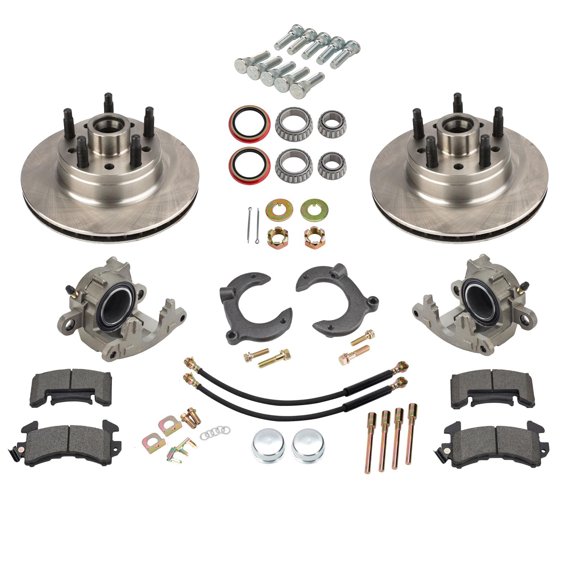 Mustang II Complete 11 Inch Brake Kit, Ford 5 x 5 Bolt Pattern