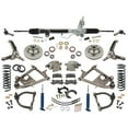 thumbnail image 1 of Mustang II IFS Hub-to-Hub Independent Front End Suspension Kit, Tubular Control Arms, 375 Rated Coilovers, Manual Rack, 5 x 4-1/2" Bolt Pattern, 1 of 20