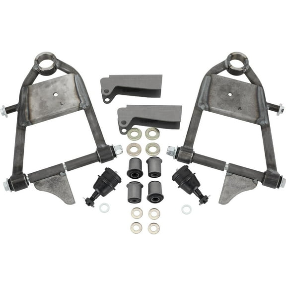 Mustang II Tubular Lower Arms, Air Ride/Wilwood, No Strut, 5/8 Inches Narrower than Stock Width