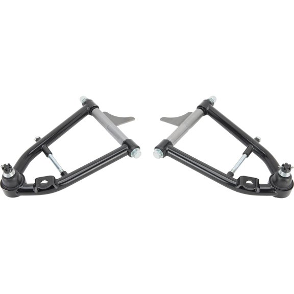 Mustang II Tubular Lower Control Arms, Coilover, No Strut, Black
