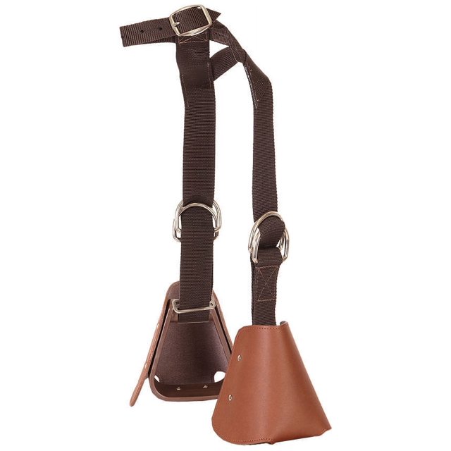 Mustang KiddyUp Stirrups with Tapaderos