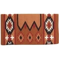 thumbnail image 1 of Mustang Laredo Navajo Saddle Blanket Rust/Black, 1 of 1