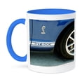 thumbnail image 1 of 3dRose, Mustang Lovers Dream Car, 11oz Two-Tone Blue Mug, 1 of 7