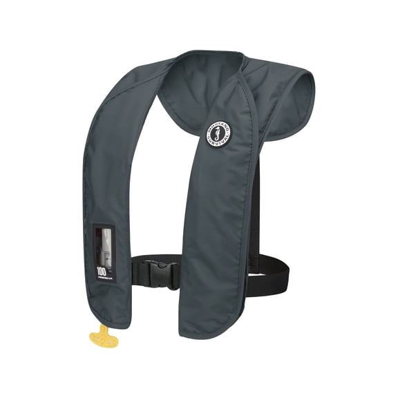 Mustang Survival MIT 100 Convertible A/M Inflatable Life Jacket Admiral Gray