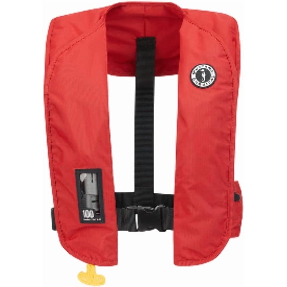 Mustang MIT 100 Convertible Inflatable PFD - Red [MD2030-4-0-202]