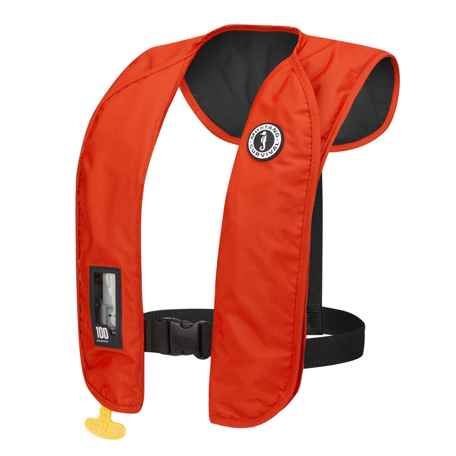 Mustang MIT 100 Inflatable PFD - Orange/Black [MD2018T1-33-0] - Walmart.com