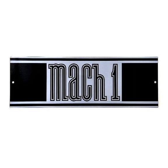 Mustang Mach 1 Vintage Style Metal Sign