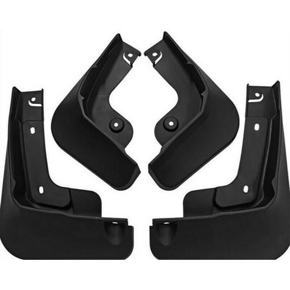 Mustang Mach-E Mud Flaps, No-Hole, ABS, 4-Piece Set, 2021-2024