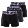 thumbnail image 1 of Mustang Men Retro Shorts 3 Pack - Boxer Shorts, Pants, True Denim Black/Grey M (Medium), 1 of 5