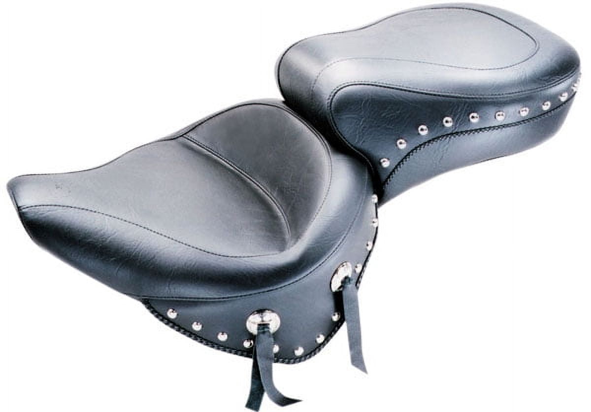 Mustang Wide Studded Black Touring Seat (75109)