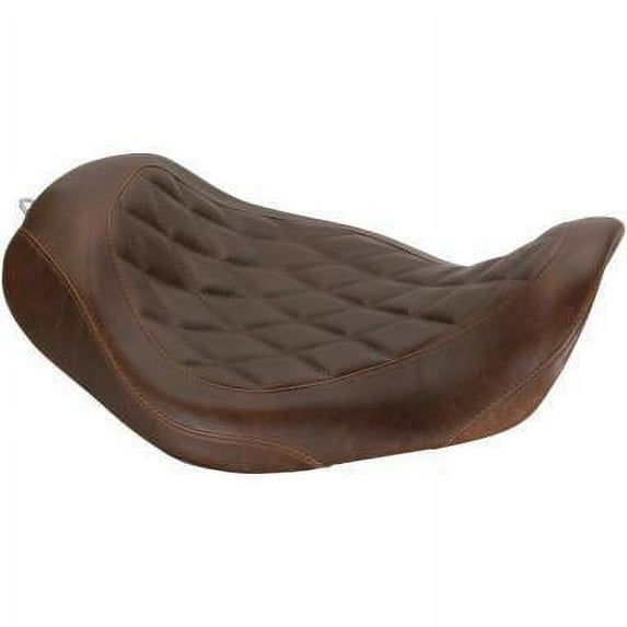 Mustang Motorcycle Products Wide Tripper Solo Seat Brown Diamond 76706